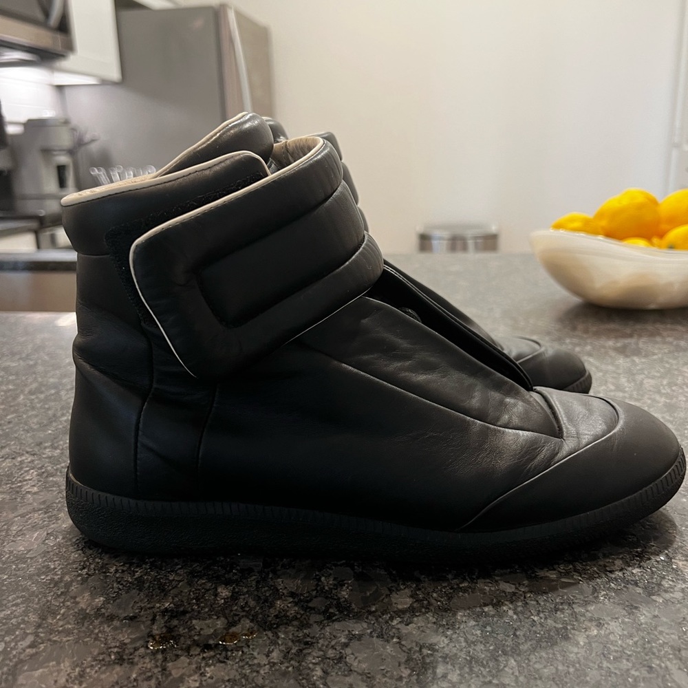 Maison Margiela Black Future High-Top Sneakers
